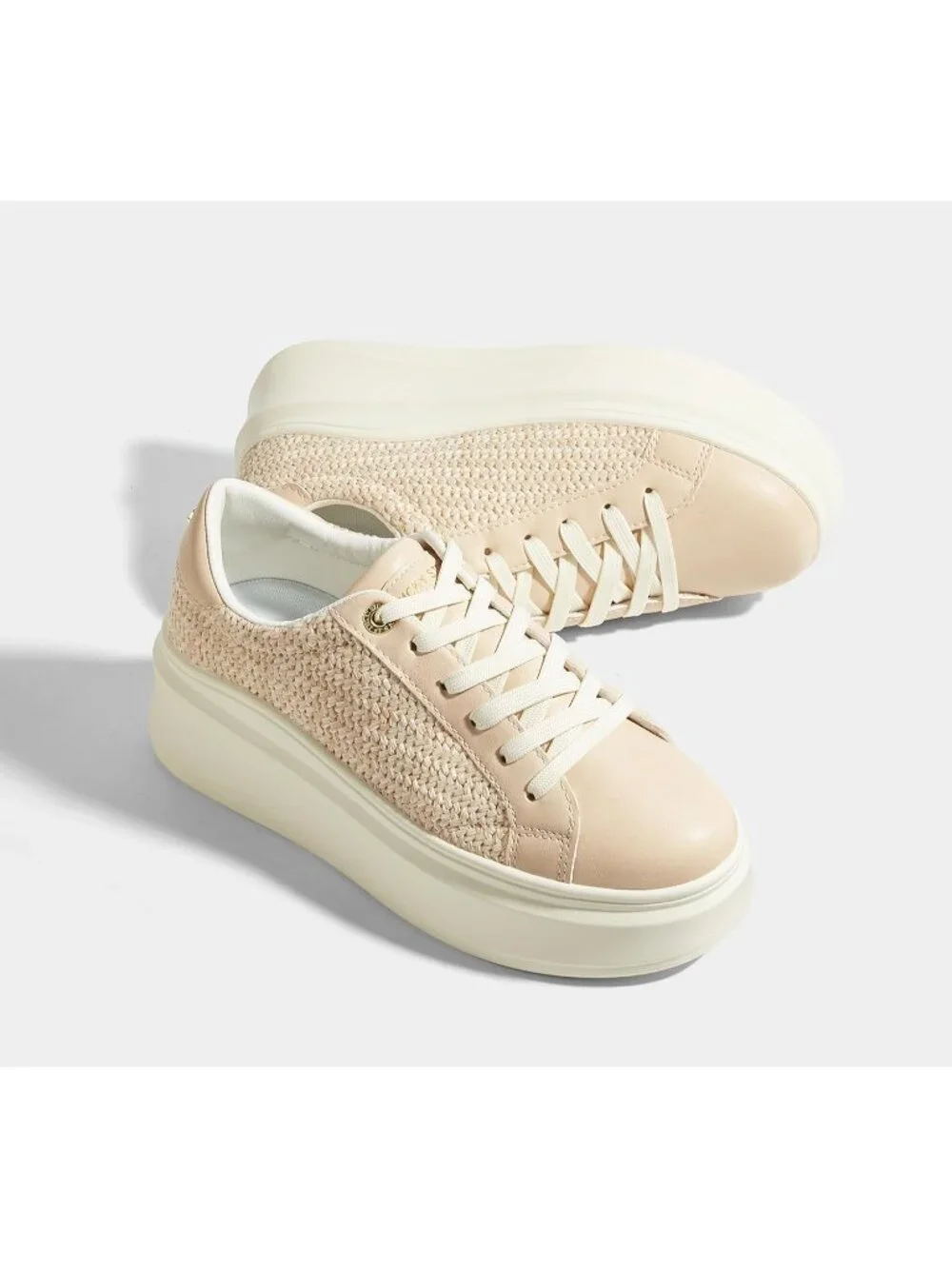 🆕Women's Khaki Platform Fashion Sneakers Classic Low Top Thick Sole Casual